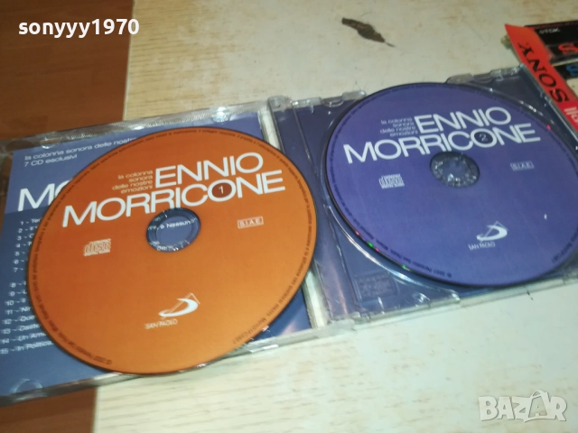 ENNIO MORRICONE X2 CD 2109251259, снимка 9 - CD дискове - 51785400