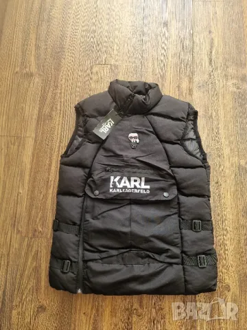 Страхотна мъжка грейка елек KARL LAGERFELD размер S M L XL 2XL 