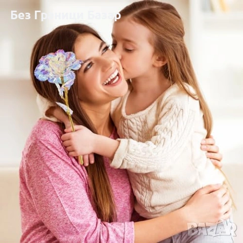 Нова Вечна изкуствена роза „galaxy“ – сърцевиден стъклен купол, бяла, снимка 6 - Декорация за дома - 53666820