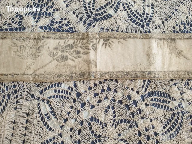 Автентичен колан,пояс -везан със сърма, снимка 3 - Антикварни и старинни предмети - 47559045