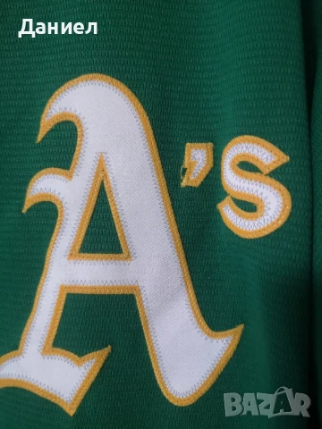 Тениска на Oakland Atletics A's MLB jursey , снимка 3 - Тениски - 50980270