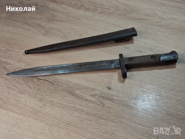 Щик Манлихер М95 с кания, снимка 11 - Антикварни и старинни предмети - 53616253