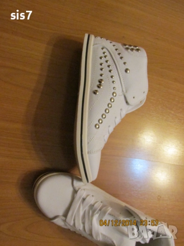 бели кецове номер 37, снимка 5 - Кецове - 51854655