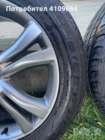 Джанти със гуми Nissan 20’’ 5x114,3, снимка 4 - Гуми и джанти - 52208473