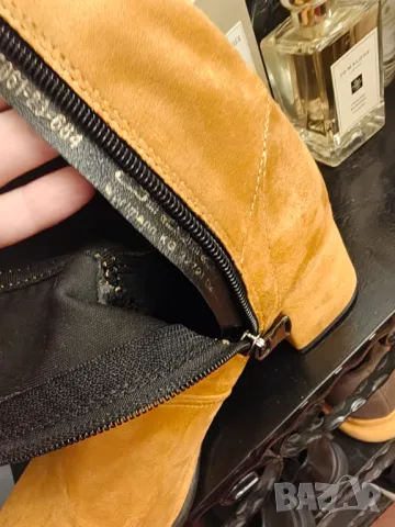  Tamaris боти естествен велур  разпродажба , снимка 7 - Дамски боти - 47453191