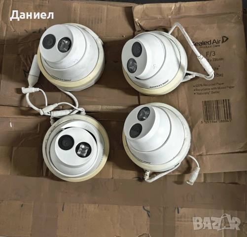 8MP Hikvision комплект за видеонаблюдение с 4 IP камери и 4TB HDD