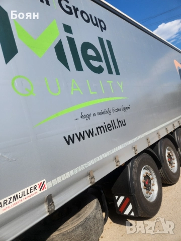 ПОЛУРЕМАРКЕ ШВАРМЮЛЕР 2019-МОЖЕ СОБСВЕН ЛИЗИНГ , снимка 8 - Ремаркета - 52297390