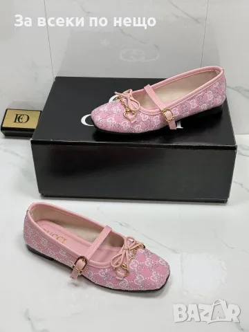Gucci Дамски Ежедневни Обувки Тип Балерина Гучи - Различни Цветове Код SEM-171, снимка 5 - Дамски ежедневни обувки - 55769172