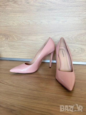 Обувки от естествена кожа, снимка 4 - Дамски обувки на ток - 52079590