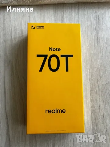 Телефон Realme Note 70T, 4GB RAM, 128GB, Black, снимка 3 - Други - 55730133