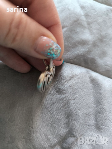 Сребърен медальон сърце, снимка 7 - Колиета, медальони, синджири - 52937152