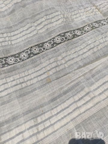 Продавам Чаршаф с дантела , снимка 10 - Декорация за дома - 41886572