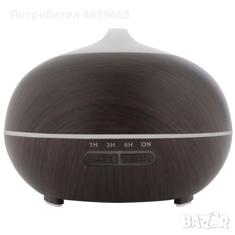 Ултразвуков овлажнител 4 в 1 Ruhhy– арома дифузер, йонизатор и LED лампа с дистанционно, снимка 5 - Овлажнители и пречистватели за въздух - 52526428