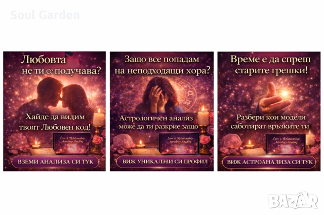 Защо Любовта ти не се Получава? – Персонален Любовен Астрологичен Анализ, снимка 3 - Друго ясновидство - 53601490