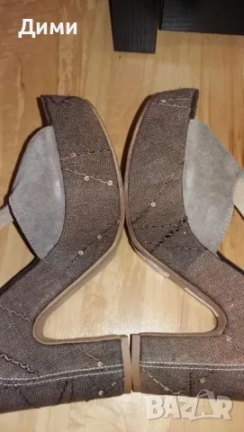 Велурени Сандали, снимка 3 - Сандали - 49758829