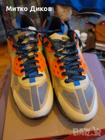 Nike Air Max 90 Drift US 10 UK 9 #44 280мм маркови нови маратонки естест.кожа , снимка 11 - Маратонки - 53525524