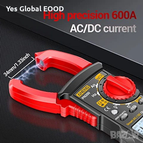 ANENG PN200 Клещи мултицет TRMS 4000 Counts, снимка 4 - Други инструменти - 53736057