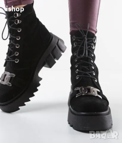 Дамски Боти, снимка 2 - Дамски боти - 48230455