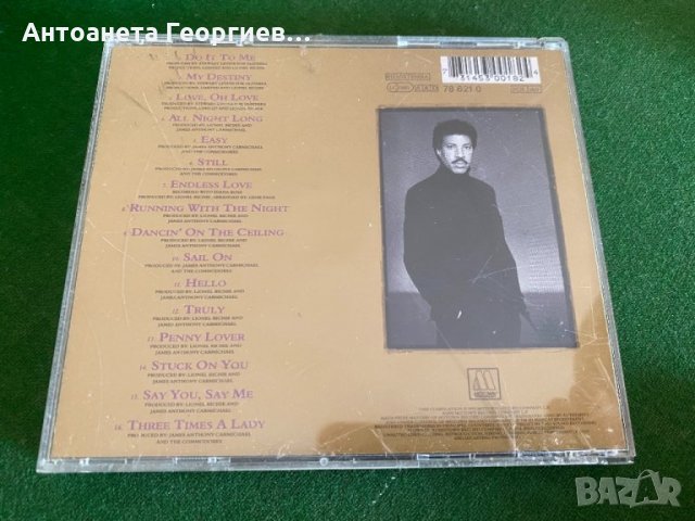 CD, диск - Лионел Ричи, снимка 2 - CD дискове - 34791264