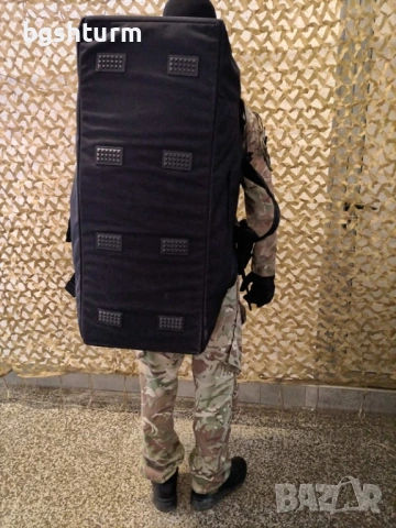 Оригинален Холандски Пилотски Сак (Dutch Air Force) – Голям обем и здравина, снимка 4 - Сакове - 28046458