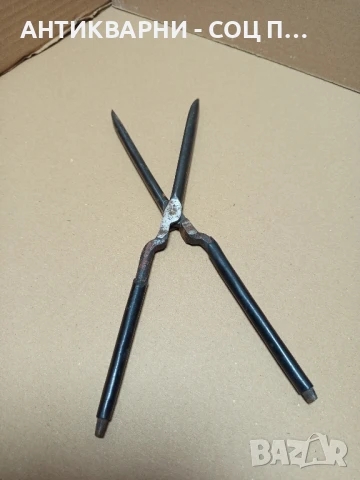 Соц Стари Немски Кожарски Клещи За Огъване Диамант.