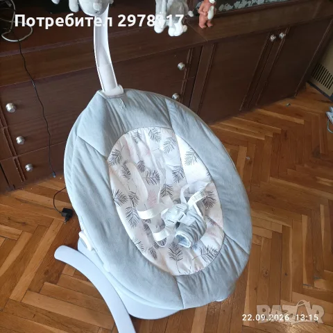 Електрическа люлка CANGAROO La Scala, снимка 3 - Детски люлки - 56188227