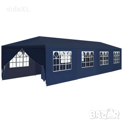 vidaXL Градинска шатра, 3x12 м, синя（SKU:91430, снимка 1 - Градински мебели, декорация  - 44594310