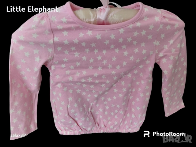 Блузка с дълъг ръкав за 2-3 год мом звезди,колекция"Stars",Англия/нова
