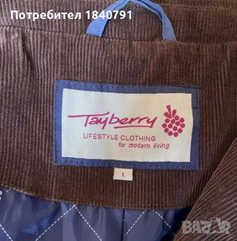 Tayberry сако/яке – синьо, тип „английска провинция“ – дамско, размер L-XL, снимка 7 - Якета - 53450899