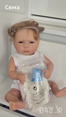 Реалистично ново бебе, снимка 3 - Кукли - 51699629