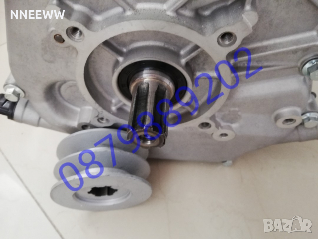 Двигател с шайба, шлици за мотофреза, мотоблок 170F 7 к.с., снимка 3 - Градинска техника - 28694152