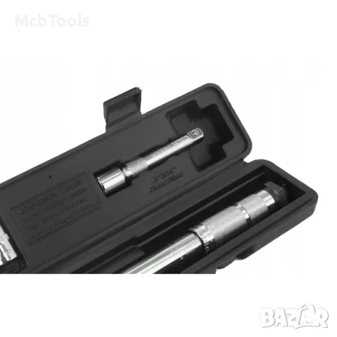 Динамометричен ключ 1/2″ 28 – 210 Nm + комплект вложки (17, 19, 21 мм) + удължител 125 мм Mar-Pol, снимка 3 - Други инструменти - 48044896