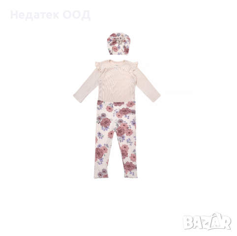 Комплект, Бебешко рипсирано бельо, 6-12м.