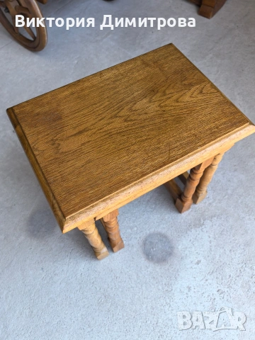 Комплект масички 2в1 , снимка 7 - Маси - 53586760