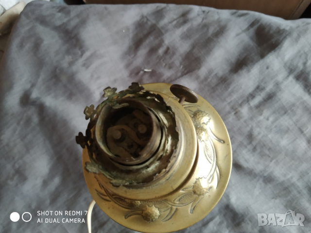 стара настолна лампа, снимка 5 - Настолни лампи - 36158480