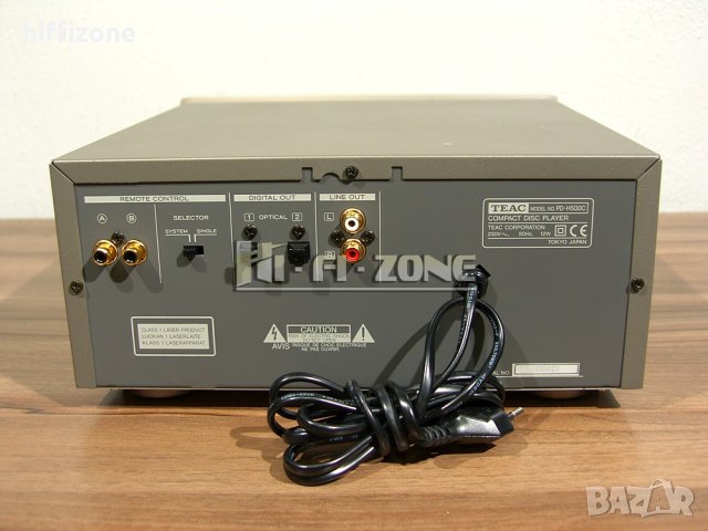 CD PLAYER  Teac pd-h500c , снимка 6 - Декове - 42361826