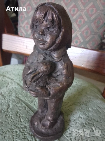 скулптура 18 см, снимка 2 - Други - 50713464
