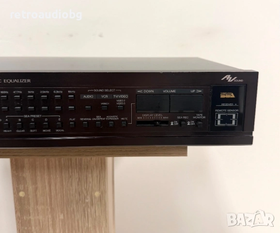 🔈Графичен еквалайзер със спектрален анализатор JVC SEA-RM20🔈, снимка 4 - Аудиосистеми - 53473994