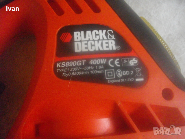 НОВ Английски ОРИГИНАЛЕН Саблен Реципрочен Тандемен Трион BLACK DECKER-400 Вата-ОТЛИЧЕН-Реже 100мм, снимка 17 - Други инструменти - 44736174