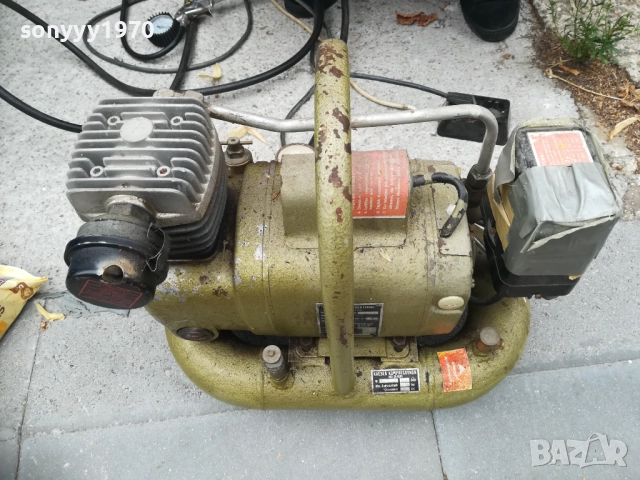 KAESER-WEST GERMANY-OLD ORIGINAL-КОМПРЕСОР-ВНОС ШВЕИЦАРИЯ, снимка 4 - Други машини и части - 51451999