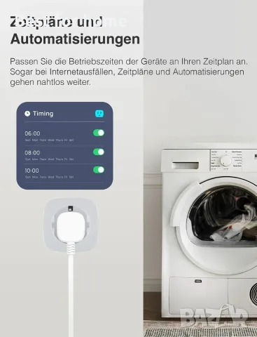 Luminea Home Control WiFi контакт TUYA, снимка 5 - Друга електроника - 55995487