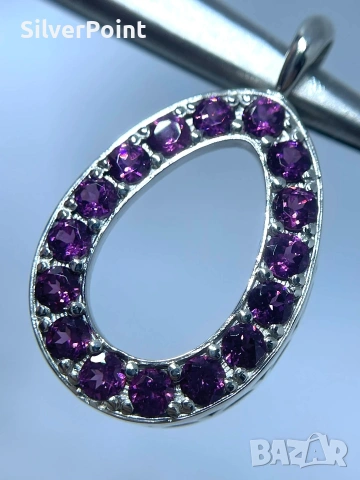 Сребърна висулка Фаберже , снимка 3 - Колиета, медальони, синджири - 53015773