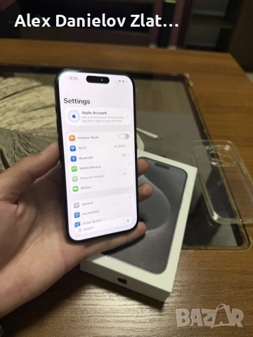 Iphone 15 Pro 128GB Отключен, снимка 4 - Apple iPhone - 55906679