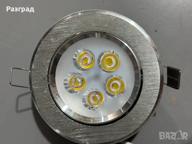 Лед подвижни луна от алуминий за вграждане, снимка 7 - Лед осветление - 48076646