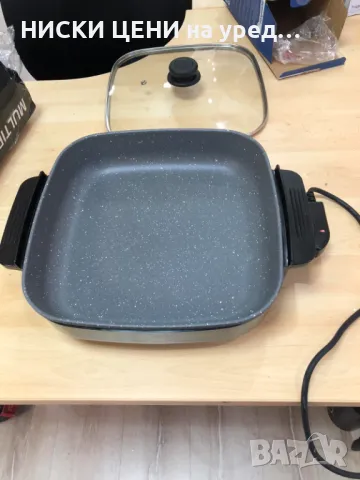Мултифункционален електрически тиган TECTRO, 1500W, снимка 6 - Прибори за хранене, готвене и сервиране - 48417301