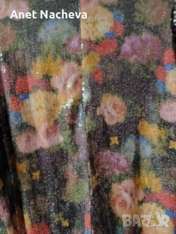 Дамска блуза Официална с блясък, снимка 4 - Блузи с дълъг ръкав и пуловери - 52210415