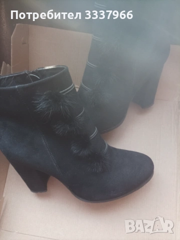 Дамски удобни боти на ток