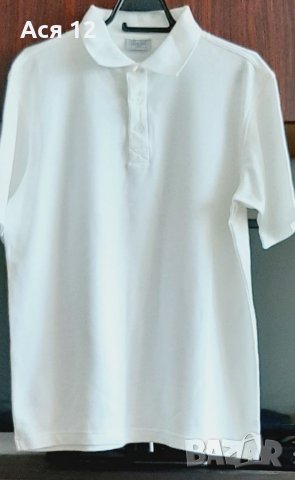  Мъжка еластична и плътна блуза с якичка, снимка 1 - Блузи - 41653187