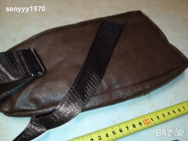 КАФЯВА КОЖЕНА ЧАНТА 2508230828, снимка 12 - Чанти - 41960481