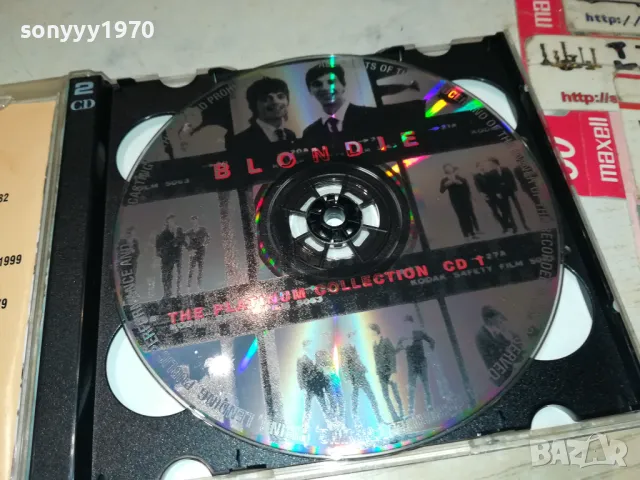 BLONDIE THE PLATINUM COLLECTION X2 CD 2603250719, снимка 2 - CD дискове - 49641263